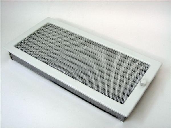 Вентиляционные решетки ENBRA 22х45 см, с жалюзи, белая