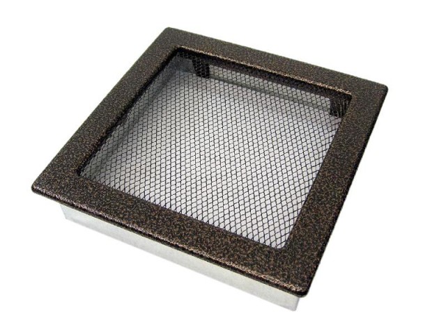 Вентиляционные решетки ENBRA 22х22 см, гранит-медь