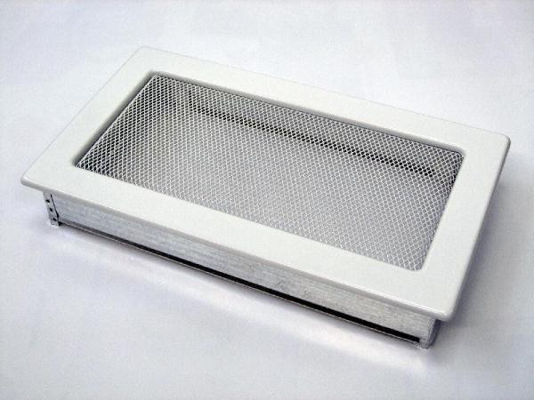 Вентиляционные решетки ENBRA 17х30 см, белая, двойная сетка